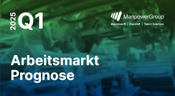 ManpowerGroup Arbeitsmarktbarometer Q1-2025 - Jobmarkt Prognose