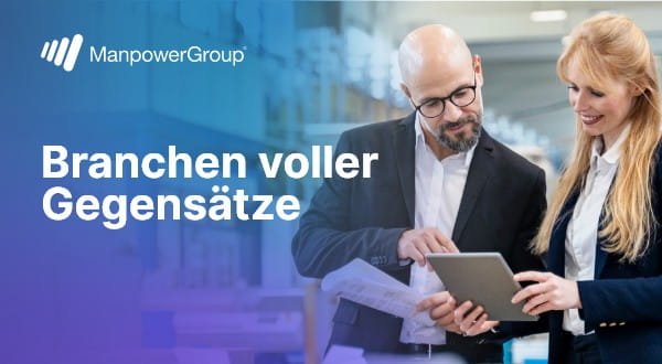 ManpowerGroup Arbeitsmarktbarometer Q2-2025 - Branchen voller Gegensätze