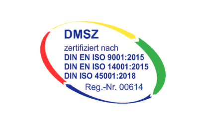 Auszeichnung - Zertifikat nach ISO 9001, ISO 14001 und ISO 45001