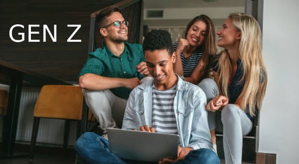 ManpowerGroup in den Medien: Bild - Zur MPG-Umfrage über Gen Z - 18.07.2024 - Gruppe junger Menschen sitzt beisammen