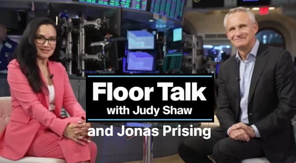 LinkedIn NYSE Floor Talk Interview mit Jonas Prising und Judy Shaw - 24.06.2024