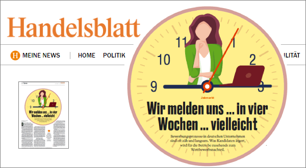 MPG in den Medien Handelsblatt Bewerbungsprozess Eric de Jonge 17.06.2022