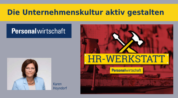 MPG in den Medien: PersonalWirtschaft - Unternehmenskutur aktiv gestalten - 10.11.2022