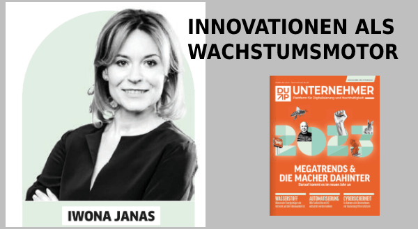 MPG in den Medien: DUP Unternehmen - Innovationen als Wachstumsmotor - 09.12.2022