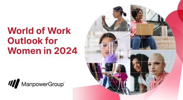 World of Work Outlook for Women in 2024 - 07.03.2024 - Globus mit Chemikerin, Lehrerin und weiteren Frauen am Arbeitsplatz