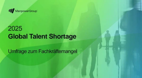 ManpowerGroup Umfrage zum Fachkräftemangel 2025