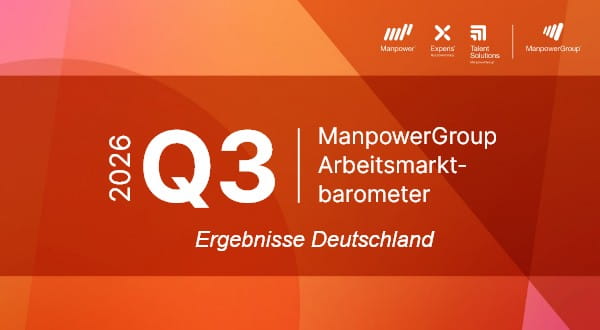 ManpowerGroup Arbeitsmarktbarometer MEOS Q3-2026 DE