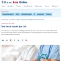 MPG in den Medien: kma Online Zeitarbeit in der Pflege - 15.09.2023