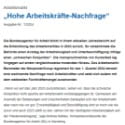 MPG in den Medien: Infomarkt Arbeitsmarktaussichten – 01/2024