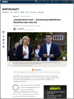 MPG in den Medien: WELT - Fachkräftemangel Migrationsziele - 20.09.2022