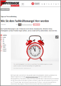 Screenshot: ComputerWoche - IT-Fachkräftemangel - 12.05.2023