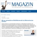MPG in den Medien: PT-Magazin - Mit betrieblicher Mobilitätswende punkten - 27.07.2023