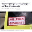 MPG in den Medien: Süddeutsche Zeitung – Ältere Mitarbeiter sind gefragt - 18.10.2023