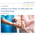 MPG in den Medien: Arzt & Wirtschaft – Zeitarbeit in der Pflege - 15.11.2023
