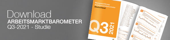Box für das MPG Arbeitsbarometer Q3-2021 - Studie